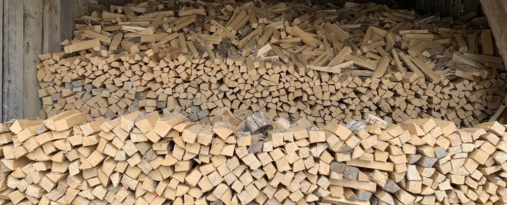 Esche als Brennholz